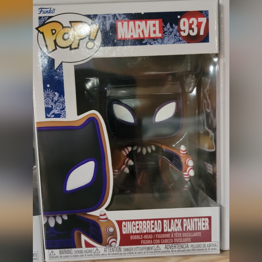 POP! GINGERBREAD BLACK PANTHER #937